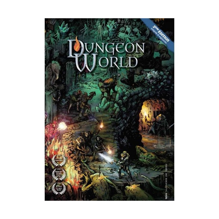 Acheter Dungeon World 2ème Edition - Ludifolie
