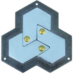 Acheter Cast Huzzle Hexagone - Casse-tête - Hanayama - Ludifolie