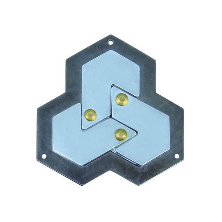 Acheter Cast Huzzle Hexagone - Casse-tête - Hanayama - Ludifolie