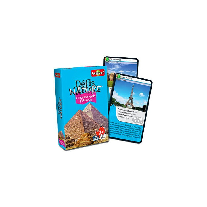 Acheter Défis Nature : Monuments Fabuleux - Bioviva - Ludifolie