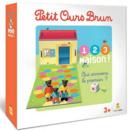 Petit Ours Brun - 1, 2, 3 Maison ! - Jeux jeunes enfants - Achetez sur ludifolie