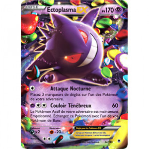 Acheter Carte Pokemon Ectoplasma Ex 170 PV - Pokémon - Ludifolie