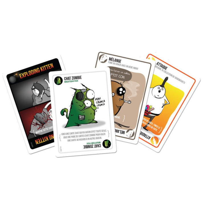 Acheter Exploding Kittens NSFW - Jeu de société - Ludifolie