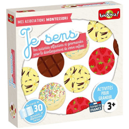Mes Associations Montessori : Je Sens - Jeux éducatifs - Achetez sur ludifolie