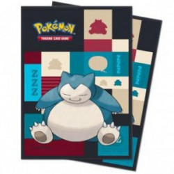 Pokémon - Ronflex - 65 Protège Cartes