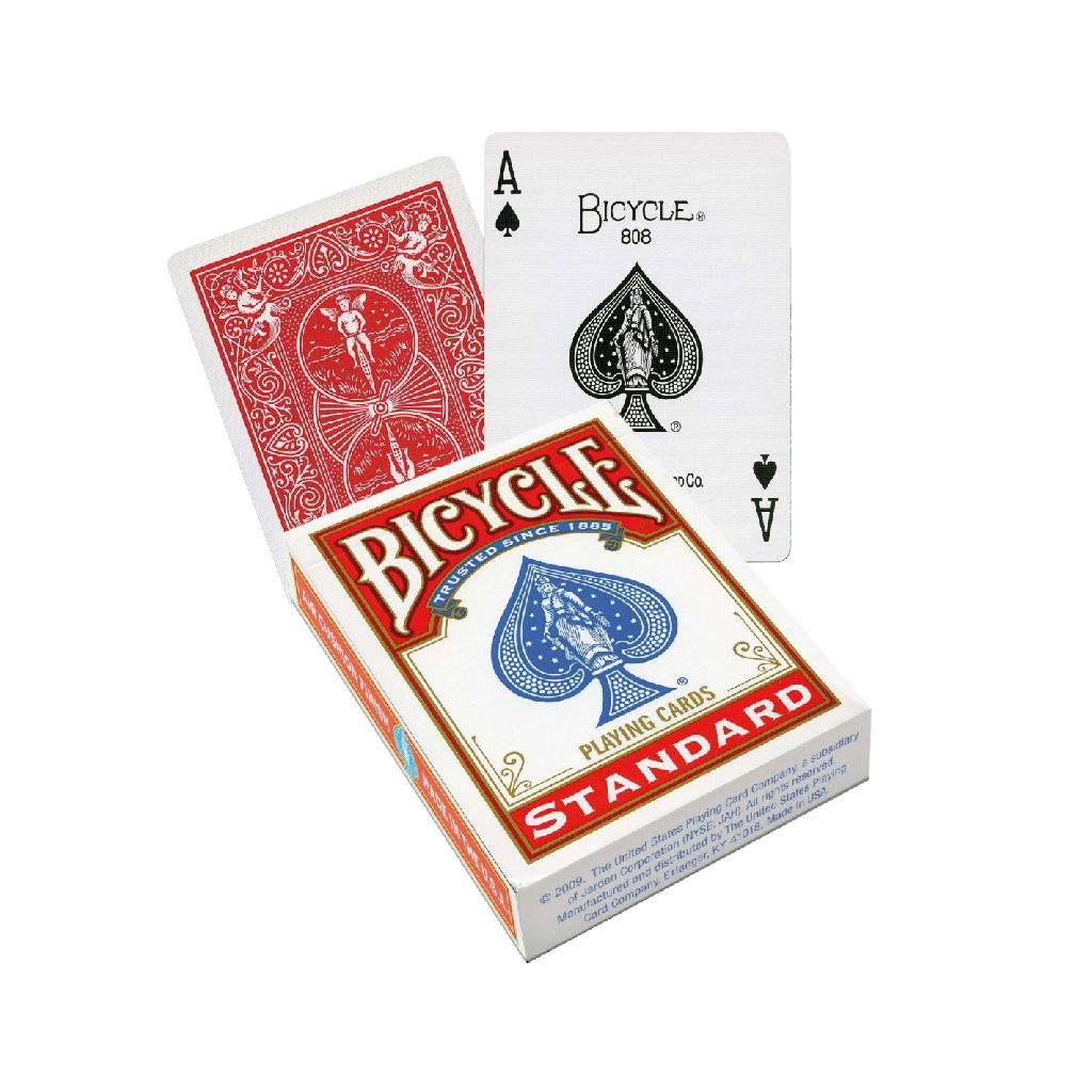 Acheter Jeu de 54 Cartes Bicycle Rider Back Dos Rouge - Ludifolie