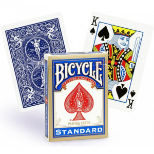 Cartes Bicycle "Rider Back" Standard - Dos Bleu