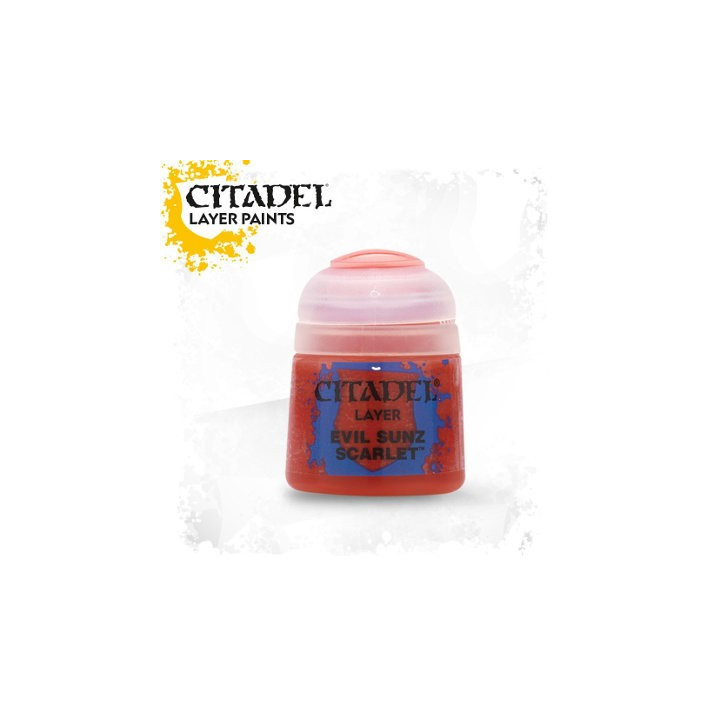 Acheter Citadel Layer Evil Sunz Scarlet - Games Workshop - Ludifolie