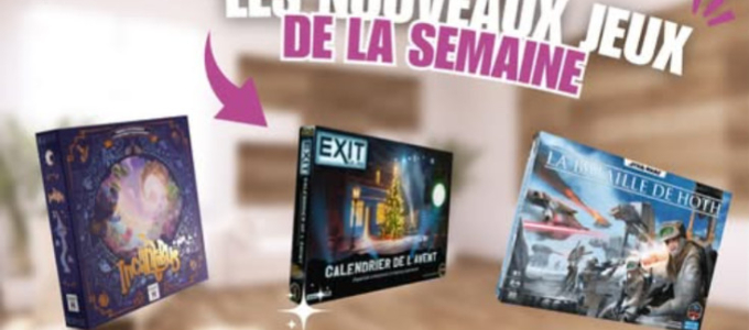 Les sorties du 29/08/25